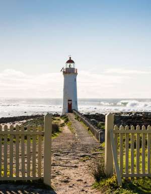 the lighthouse on Griffiths Island