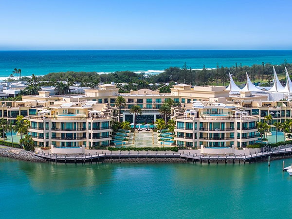 The sparkling Palazzo Versace Imperial Hotel Gold Coast