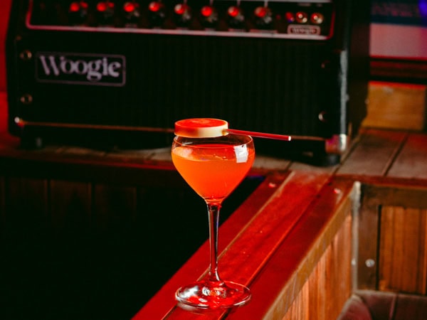 a glass of cocktail at Memphis Slim’s House Of Blues