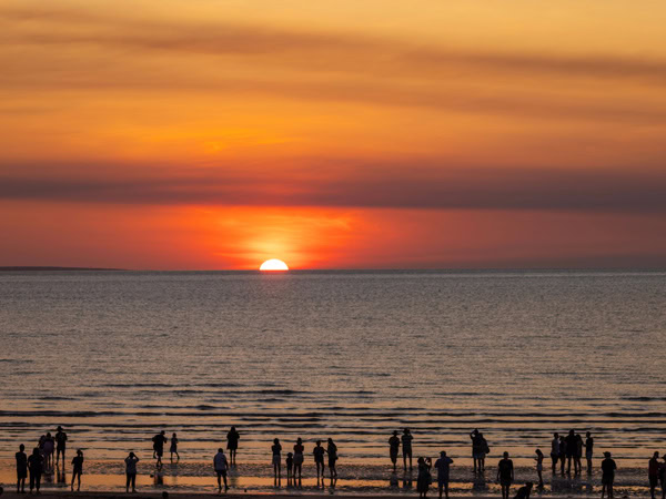 sunset at Mindil Beach