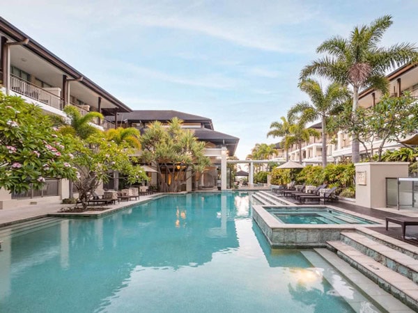 Oaks Casuarina Santai Resort pool in the Tweed