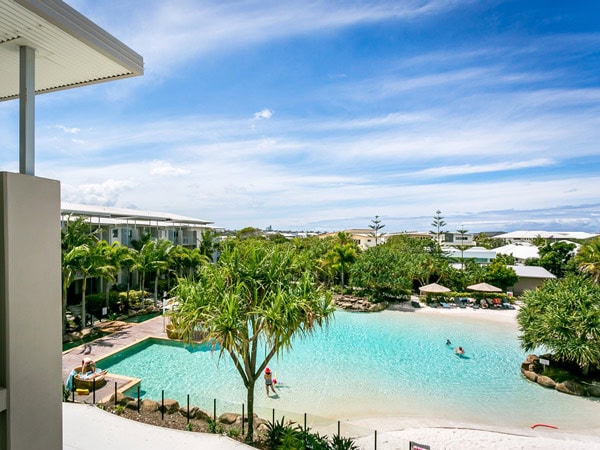 Peppers Salt Resort & Spa pool in the Tweed