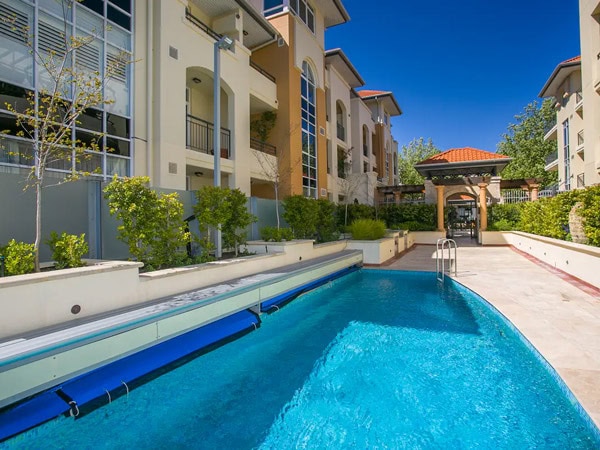 the pool at Royal Respite, Perth
