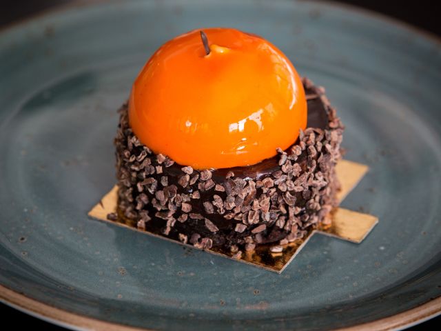 a gourmet dessert at Patissez