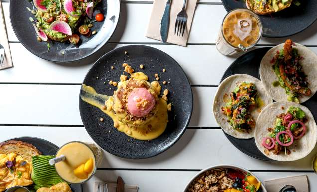 brunch at Little Oink