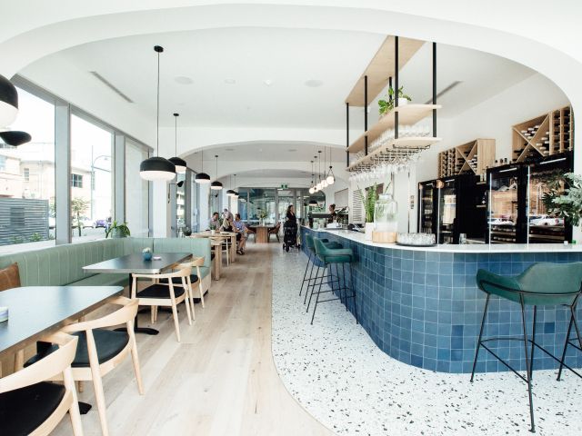 the restaurant interior of South End Social, Gosford