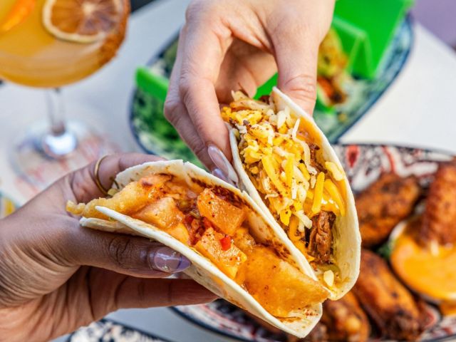 tacos at Don Pedros, Umina