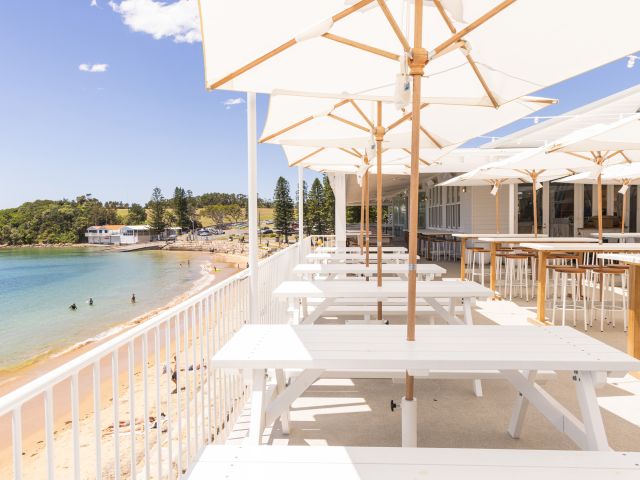 beachside views at The Terrigal Pavilion