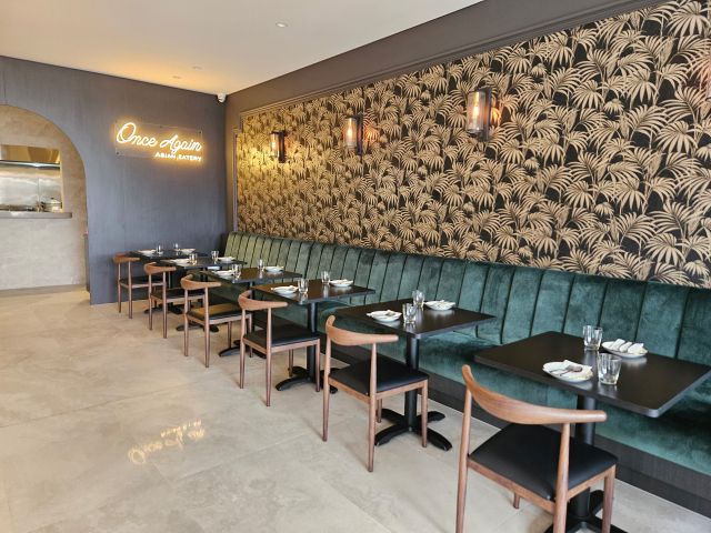 inside the Once Again Asian Eatery, Terrigal