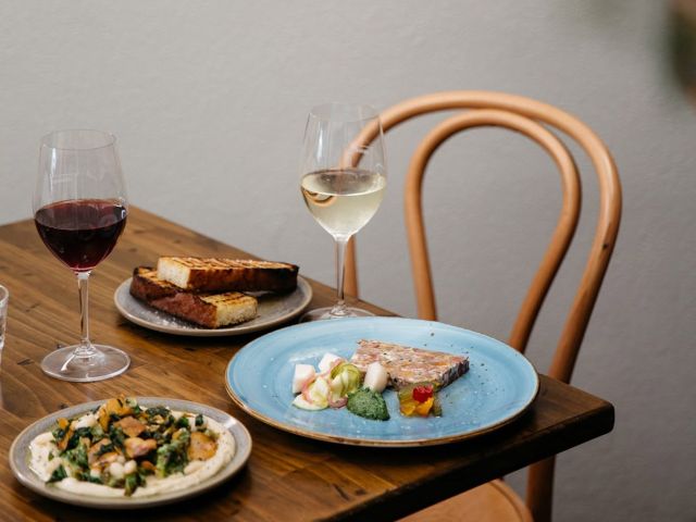 dining at Herringbone, Adelaide