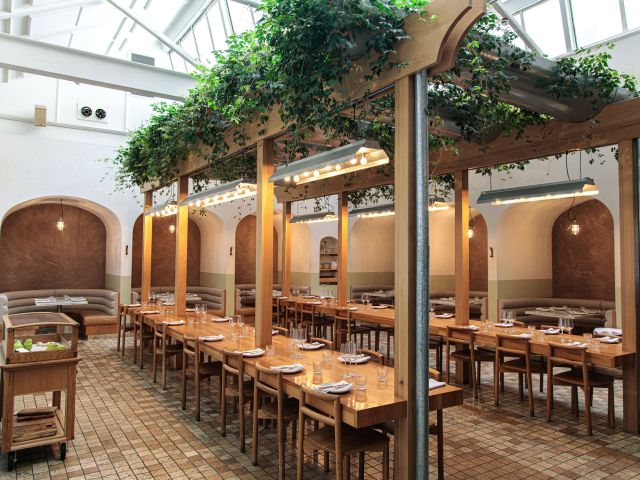 Osteria Oggi dining interior in Adelaide