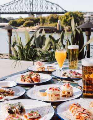 the Scarlett Brunch at Riverland Brisbane with a view