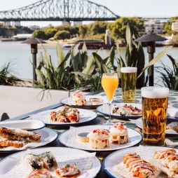 the Scarlett Brunch at Riverland Brisbane with a view