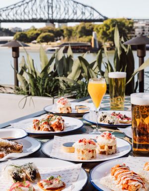 the Scarlett Brunch at Riverland Brisbane with a view