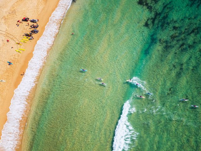 Toowoon Bay, Central Coast from above