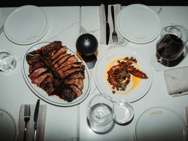 dinner at Fred’s After Hours, Cronulla