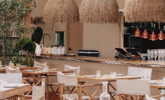 the dining room at Pippis Cronulla