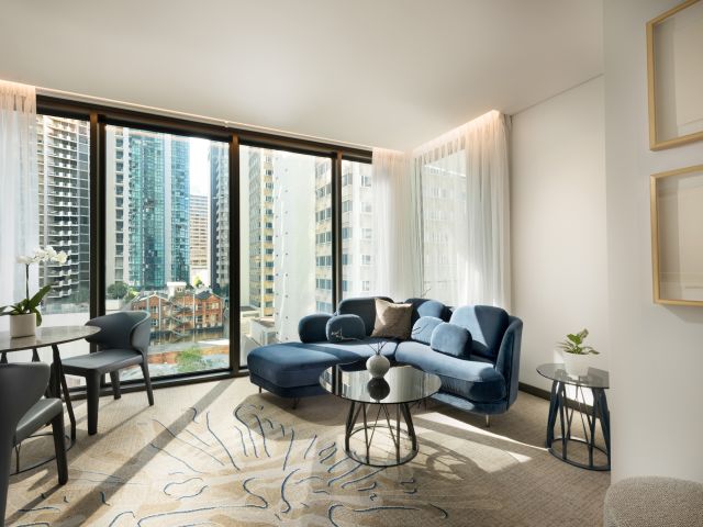 the Westin Renewal Suite Lounge Room, Brisbane