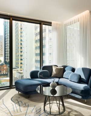 the Westin Renewal Suite Lounge Room, Brisbane
