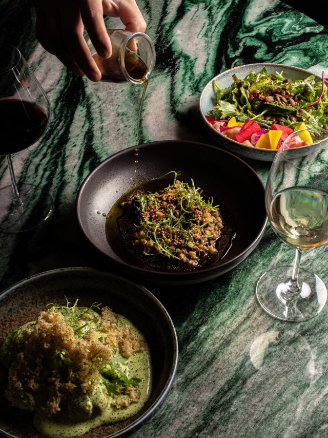 dinner at Monster Kitchen & Bar, Canberra