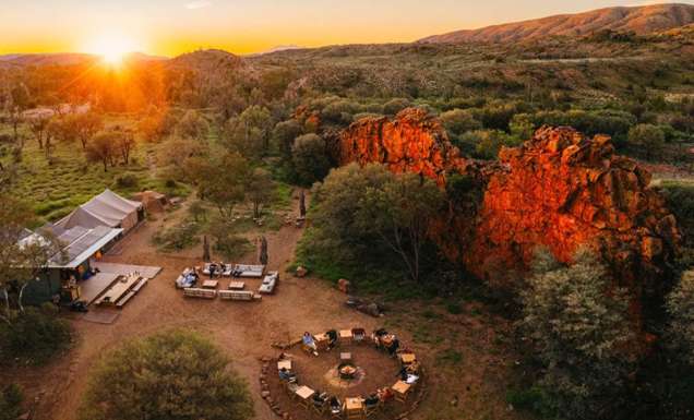 The Larapinta Signature Walk is a new, luxe hiking alternative