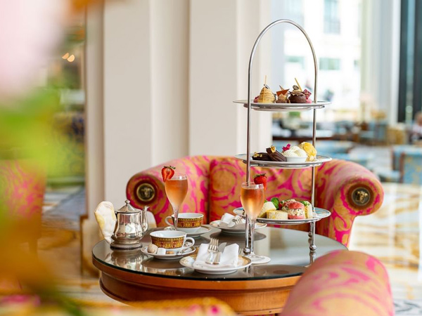 high tea at Le Jardin, the Imperial Hotel