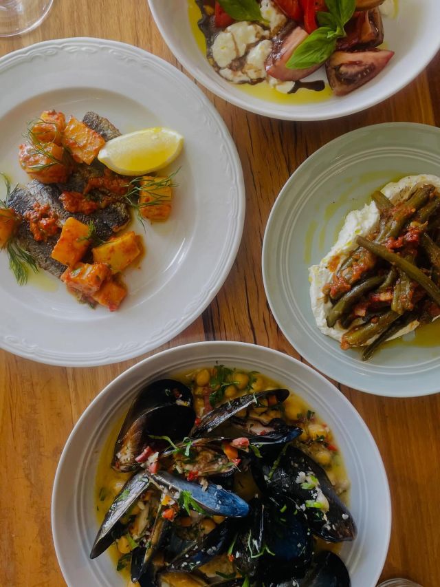 Italian cuisine at In The Skies Restaurant & Bar