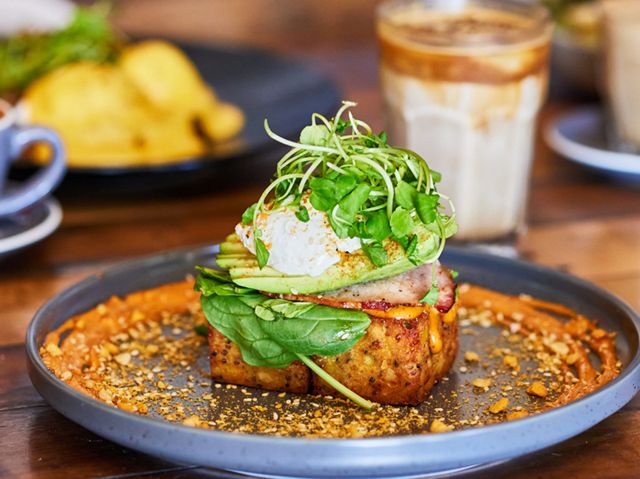 breakfast and coffee at Elixir HQ Cafe, Stafford