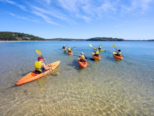 kayaking with Bundeena Kayaks