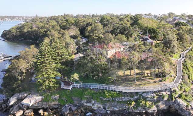 the Hungry Point Cliff Top Walk from above