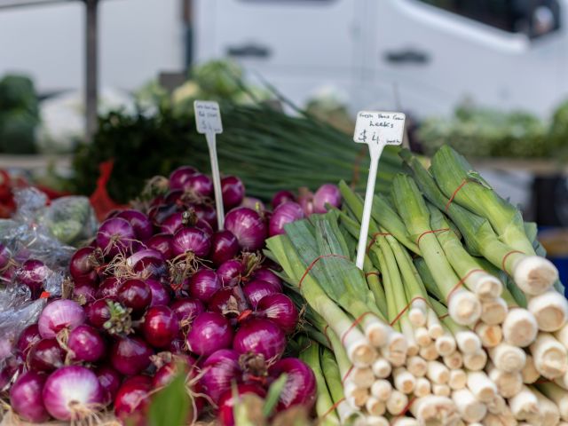 fresh produce at Harvest Launceston Community Farmers’ Market