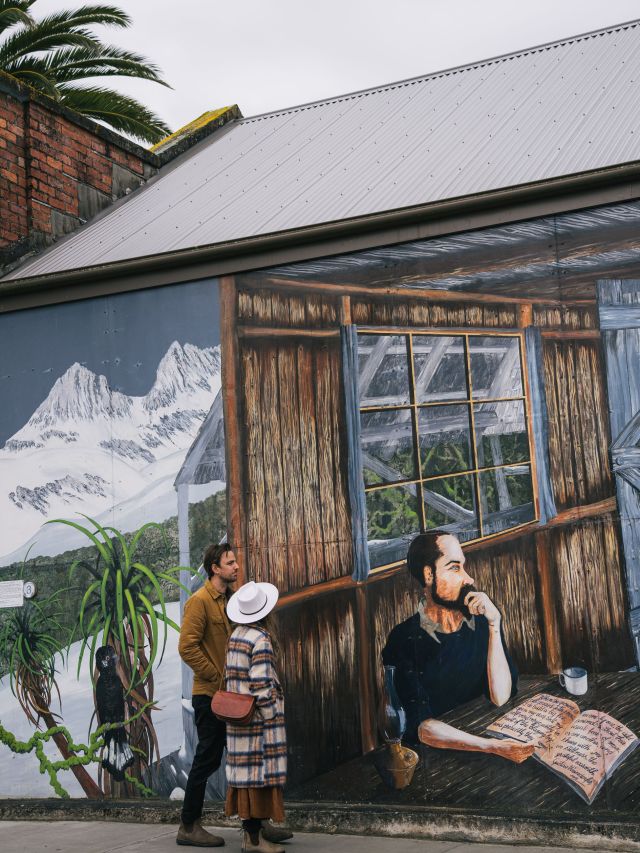 Mural Fest in Sheffield, Tasmania
