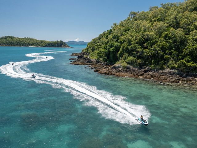 Jet skiing Whitsundays