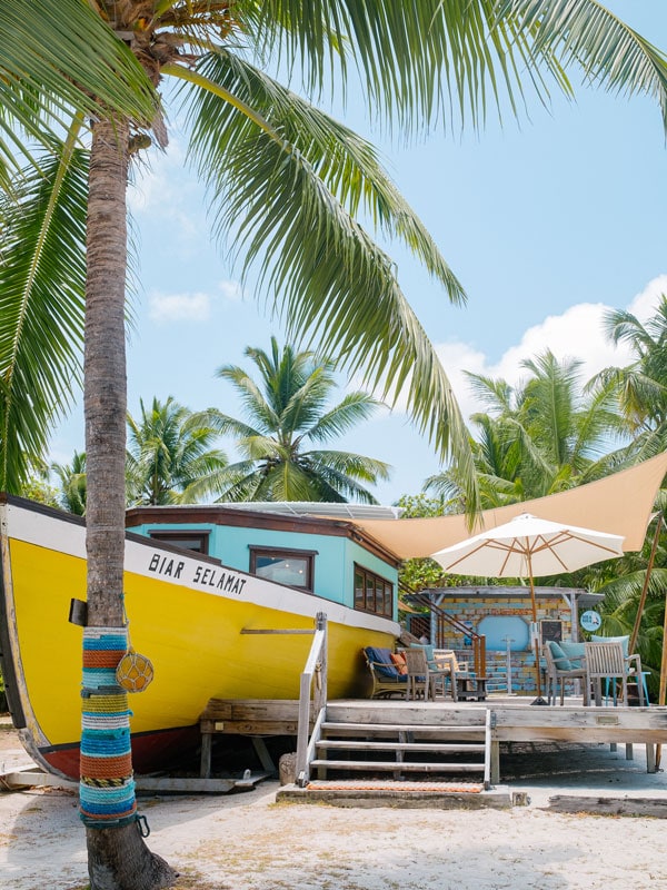 the Big Barge Art Centre, Cocos Keeling Islands
