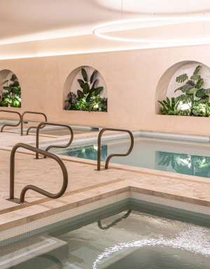 indoor pools at Merse Wellness Spa, Brisbane