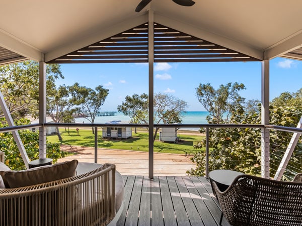 View from the cabins at Discovery Parks Broome