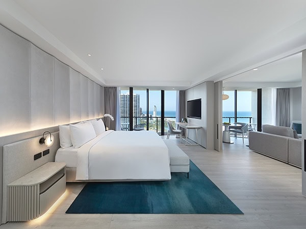 JW Marriott Gold Coast's executive suite.