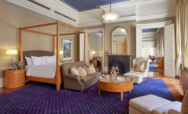 the fullerton hotel sydney heritage room long suite