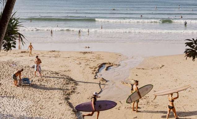 the surf culture in Noosa