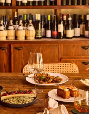dining at Pilloni, Brisbane
