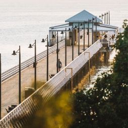 the Shorncliffe Pier in Brisbane