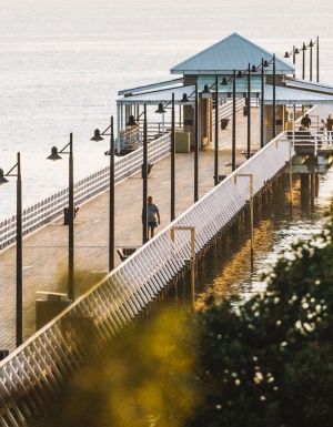 the Shorncliffe Pier in Brisbane