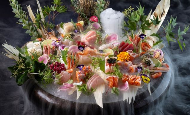 the signature platter at Sokyo, The Star Brisbane