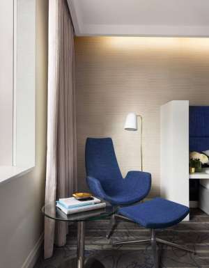 a suite with a bridge view at Sydney Harbour Marriott Hotel Circular Quay