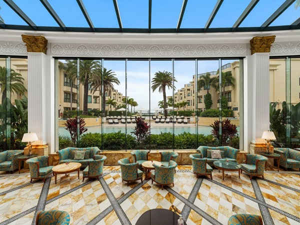 the lobby at Imperial Hotel, Gold Coast