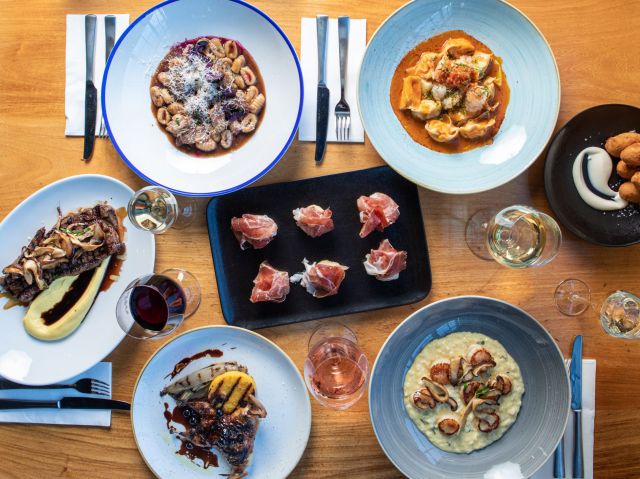 Italian fare at Bar Alto Italian restaurant, Brisbane