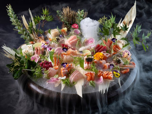 Sokyo's signature platter, Japanese restaurant Brisbane