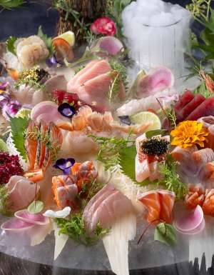 Sokyo's signature platter, Japanese restaurant Brisbane