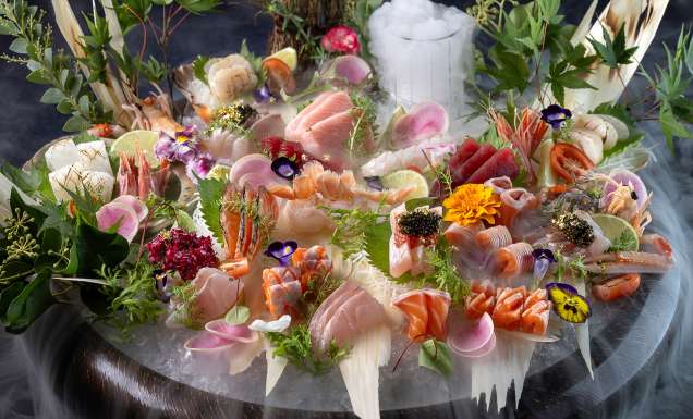 Sokyo's signature platter, Japanese restaurant Brisbane