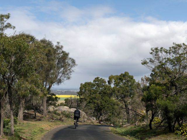 biking at You Yangs National Park, Melbourne